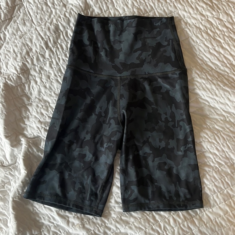 Barre 3, Biker shorts, x small, camouflage